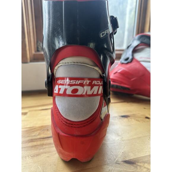 Atomic Race Carbon Skate Boots UK 8.5 / US 9 White Red Carbon Fiber Atomic Boot main image 5